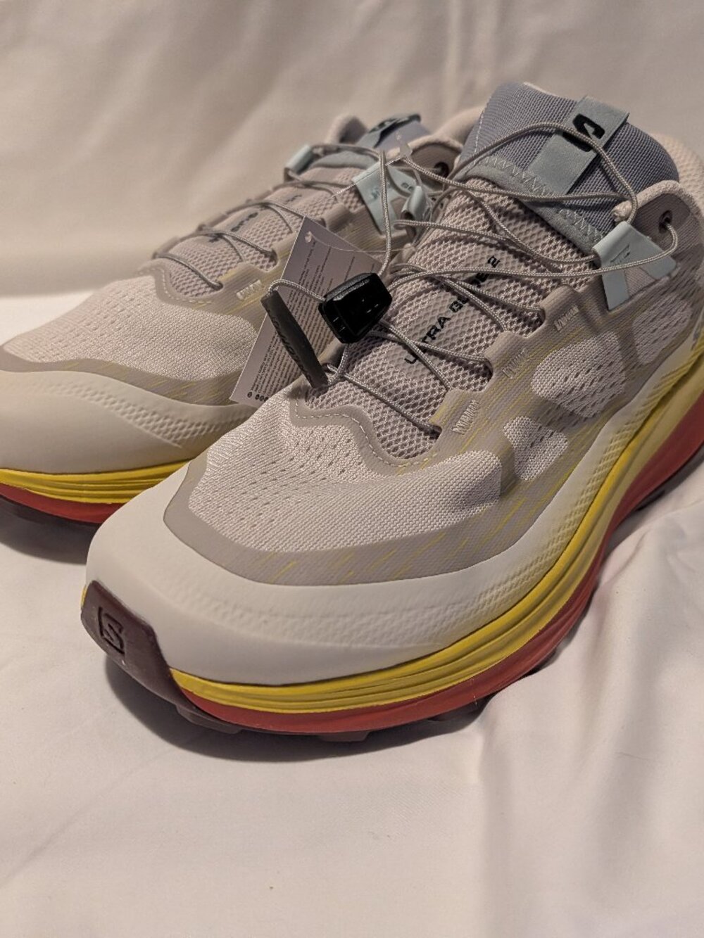 Salomon Ultra Glide 2 Trail Running Shoes, Women Sz. 11, Rainy Day Freesia - Picture 3 of 8
